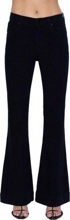 Pistola Denim Kinsley Flare Jeans In Noir