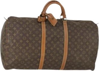 Louis Vuitton Pre-owned Weekend Bags, female, Brown, Size: ONE SIZE Pre-owned Weekend Bag