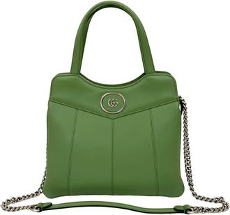 Gucci Pre-owned Gucci Small Leather Petite GG Tote Ladies 745918 520981