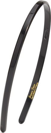 France Luxe Ultracomfort Thin Headband in Black at Nordstrom