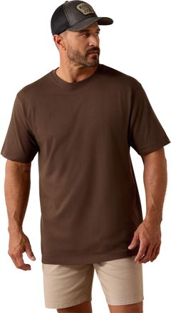 Ariat Mens Rebar Cotton Strong Standard T-Shirt in Wren, Size X-Large, by Ariat