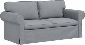 vidaXL Sof&aacute; Gris Claro 175 X 82 X 80 Cm Tela Vidaxl
