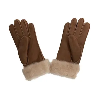 UGG Ugg, Accessoires, Dames, Beige, M, Shearling Gloves