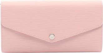 Louis Vuitton Pink Epi Leather Long Wallet (Bi-Fold) (Pre-Owned)