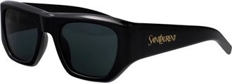 Saint Laurent Stijlvolle zonnebril SL 740 - Dames - Zonnebrillen - Zwart - 52 MM - Accessoires