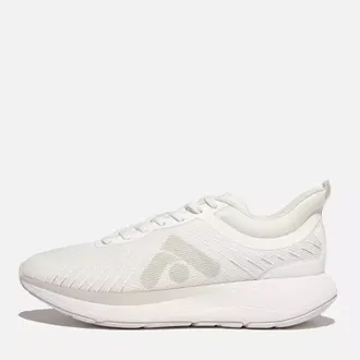 FitFlop FitFlop FFRunner Sneakers Womens Urban White Mesh Running Shoes ZAP1139