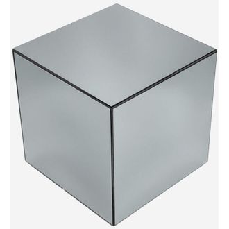 Sweeek Mesa cúbica espejada, 30cm