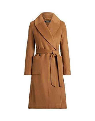 Ralph Lauren WOOL-BLEND WRAP COAT