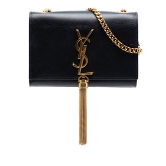 Saint Laurent Pre-owned Saint Laurent Small Smooth Calfskin Monogram Kate Tassel Crossbody Ladies TP1EW2S2LSIZ94U7