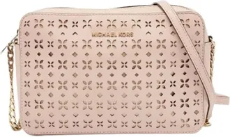 Michael Kors Pre-owned Cross Body Bags, female, Pink, Size: ONE SIZE Pre-owned Crossbody Bag
