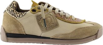 Satorisan Stijlvolle String Schoenen - Dames - Sneakers - Beige - 37 EU - Leer - Schoenen