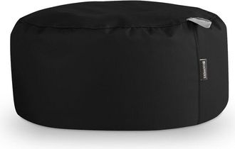 Happers Puff Redondo Polipiel Outdoor Negro Happers Negro