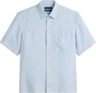 Marc O'Polo short-sleeve button-up shirt - Blue