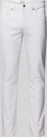 Mc Neal Straight Fit Jeans mit 5-Pocket-Design in Weiss, Gr&ouml;&szlig;e 36/32