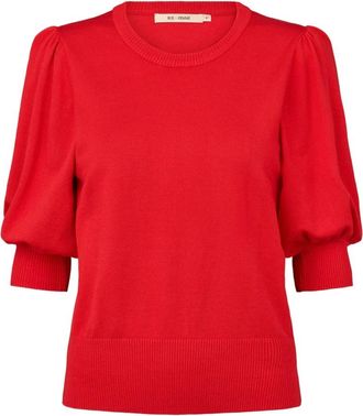 Rue de Femme RUE de Femme, Truien & Vesten, Dames, Rood, XS, Ronde hals gebreid