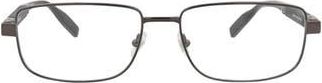 Montblanc 58mm Rectangular Optical Glasses in Ruthenium Black at Nordstrom Rack
