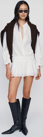 English Factory Ruffled Micro Romper
