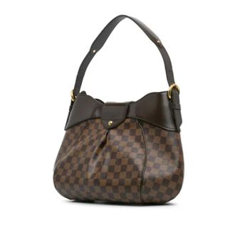 Louis Vuitton Pre-owned Shoulder Bags, female, Brown, Size: ONE SIZE Pre-owned Sistina MM Shoulder Bag