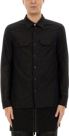 Rick Owens Outershirt In Celadon