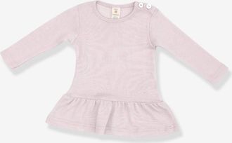 Engel Mädchen Strickkleid aus Wolle/Seide ENGEL hellrosa