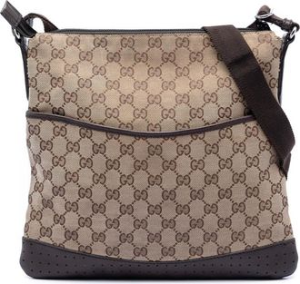 Gucci Pre-owned Gucci GG Canvas Crossbody Unisex 145857 506631