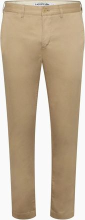 Lacoste Mens Slim-Fit Chinos - Cream - Size: 34