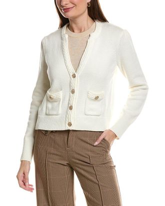 Tyler B&ouml;e Tyler B&ouml;e Mallory Gold Button Cardigan