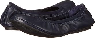 Bandolino Edition Womens Flat Shoes Navy 2 : 6.5 M, Leather/Textile