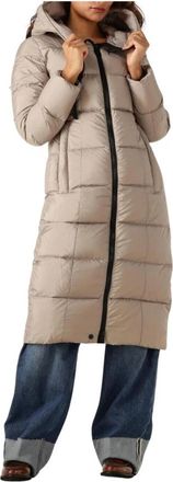 Peuterey Nunki MQN 02 Jas - Dames - Dons jassen - Beige - XS - Leer - Jassen