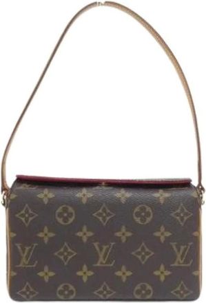 Louis Vuitton Pre-owned Shoulder Bags, female, Brown, Size: ONE SIZE Pre-owned Canvas louis-vuitton-bags