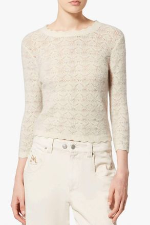 Isabel Marant Leonette Sweater In White