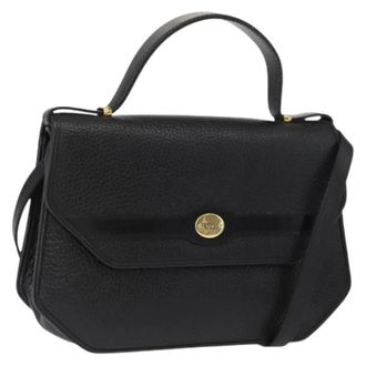 Dior Pre-owned Handbags, unisex, Black, Size: ONE SIZE Pre-owned Vintage Hand Bag