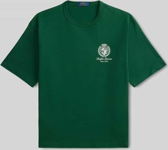 Polo Ralph Lauren Regular Fit T-Shirt aus reiner Baumwolle in Dunkelgruen, Gr&ouml;&szlig;e XXL