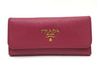 Prada Pre-owned Fabric key-holders - Dames - Vintage Accessoires - Roze - ONE Size - Vintage