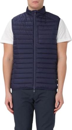 Save The Duck Blauw Puffer Vest - Heren - Bodywarmers - Blauw - 3XL - Polyester - Jassen