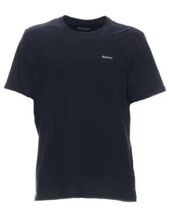 Barbour Mens Barbour Langdon Pocket T-Shirt Navy