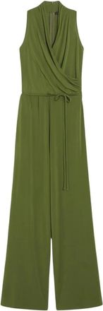 Max Mara Jumpsuits & Playsuits, Dames, Groen, L, Genzana Groene Jumpsuit