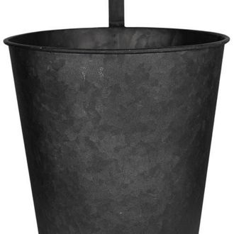Foreside Home And Garden Set of 3 Hanging Planters Black Metal at Nordstrom