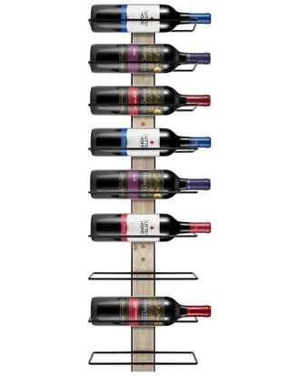 Sorbus Set Of 3 9 Bottle Wine Rack Wood Holders