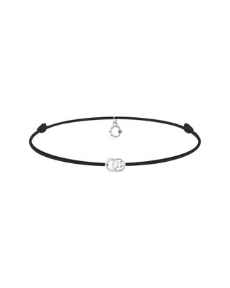 COURBET 18K 0.15 ct. tw. Lab Grown Diamond Lets Commit Bracelet