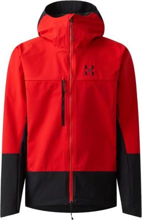 Haglöfs Roc Sight Softshell II Jacket Softshelljacke für Herren | rot