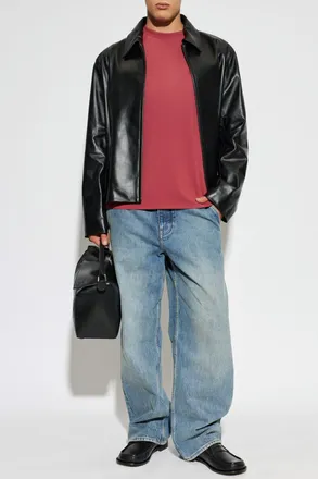 Loewe T-shirt With Logo, Mens, Red