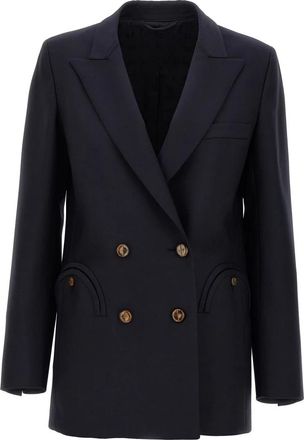 Blazé Milano Dames, Jassen, Blauw, Maat: XS Wol