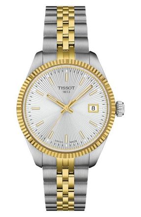 Tissot Ballade Bracelet Watch, 34mm in Silver at Nordstrom