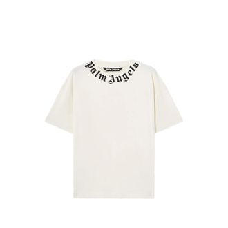 Palm Angels Logo-neckline T-shirt