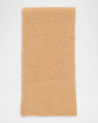 Isabel Marant Peliz Baby Alpaca-Blend Scarf