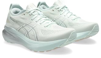 Asics Laufschuh ASICS GEL-KAYANO 31, Damen, Gr. 37,5, silber (pure aqua, pure silber), Textil, Schuhe Laufschuh, f&uuml;r mehr Stabilit&auml;t