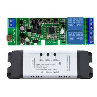 OEM Controlador De Motor De Actuador Lineal El&eacute;ctrico Wi-fi Tuya Zigbee De 2 Canales Crezuo-crezuo
