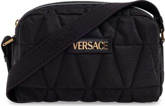 Versace Myth quilted cross body bag - Black