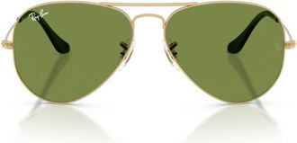 Ray-Ban Aviator Large Green Unisex Sunglasses RB3025 001/4E 62